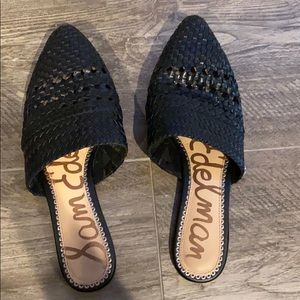 Sam Edelman woven slides